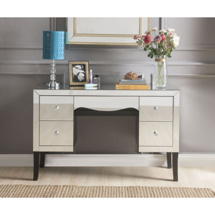 ACME 90328 Ratana Vanity Desk, Mirrored