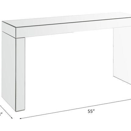 ACME 90674 Noralie Writing Desk, Mirrored