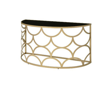 ACME 90820 Altus Console Table, Gold Finish ACME Furniture