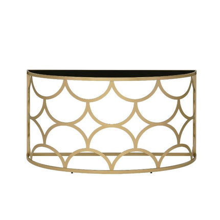 ACME 90820 Altus Console Table, Gold Finish