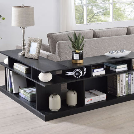 ACME 90885 Sollix Sofa Table, Black Finish