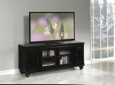 ACME 91103 Ferla TV Stand, Black ACME Furniture