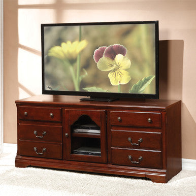 ACME 91113 Hercules TV Stand, Cherry ACME Furniture