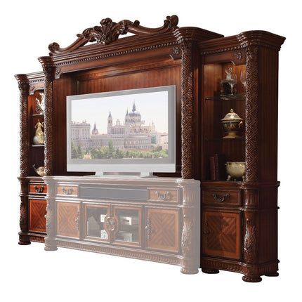 ACME 91315 Vendome II Entertainment Center, Cherry (1Set/3Ctn)