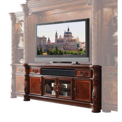 ACME 91318 Vendome II TV Console, Cherry  1