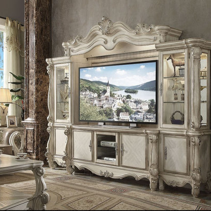 ACME 91320 Versailles Entertainment Center, Bone White (1Set/4Ctn)  1