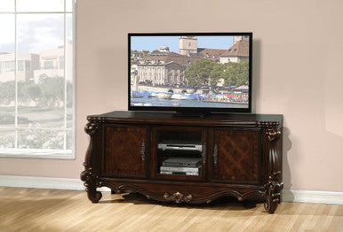 ACME 91329 Versailles TV Console, Cherry Oak ACME Furniture