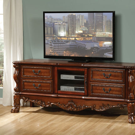 ACME 91338 Dresden TV Console, Cherry Oak