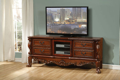ACME 91338 Dresden TV Console, Cherry Oak ACME Furniture
