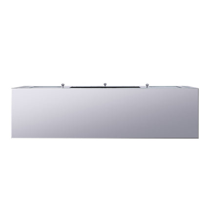 ACME 91450 Noralie TV Stand, Mirrored & Faux Diamonds
