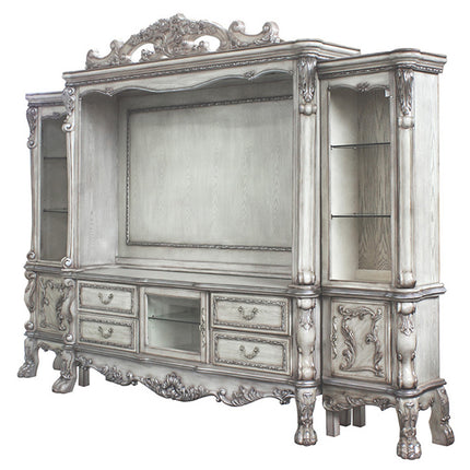 ACME 91470 Dresden Entertainment Center, Vintage Bone White