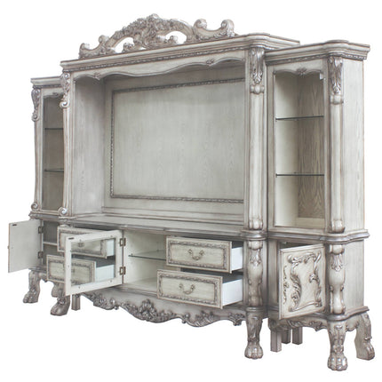ACME 91470 Dresden Entertainment Center, Vintage Bone White