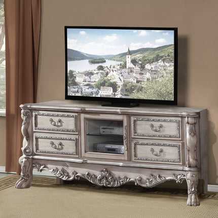 ACME 91473 Dresden TV Stand, Vintage Bone White