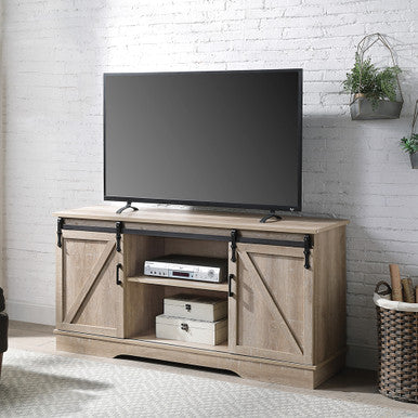 ACME 91857 Bennet TV Stand, Oak Finish ACME Furniture