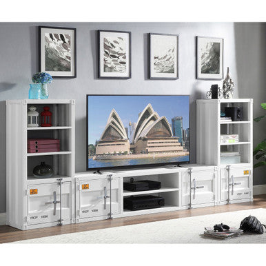 ACME 91883 Cargo Right Side Pier, White ACME Furniture