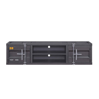 ACME 91885 Cargo TV Stand, Gunmetal ACME Furniture