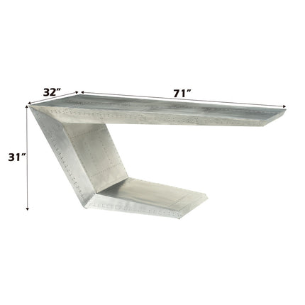 ACME 92025 Brancaster Desk, Aluminum