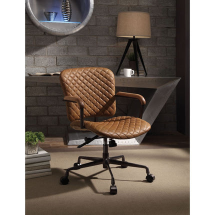 ACME 92029 Josi Executive Office Chair, Coffee Top Grain Leather
