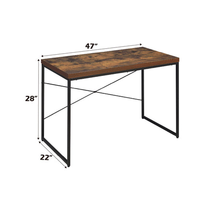 ACME 92396 Bob Desk, Weathered Oak