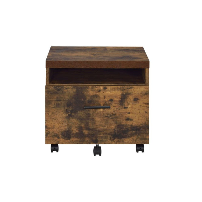 ACME 92398 Bob File Cabinet, Weathered Oak