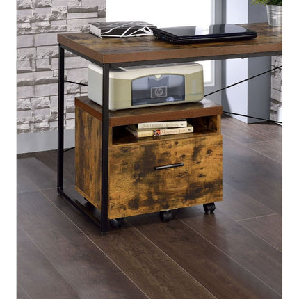 ACME 92398 Bob File Cabinet, Weathered Oak