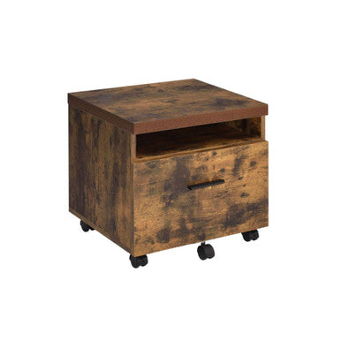 ACME 92398 Bob File Cabinet, Weathered Oak ACME Furniture
