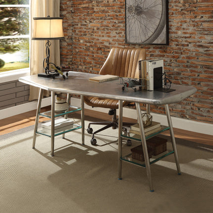 ACME 92412 Hamilton Executive Office Chair, Coffee Top Grain Leather