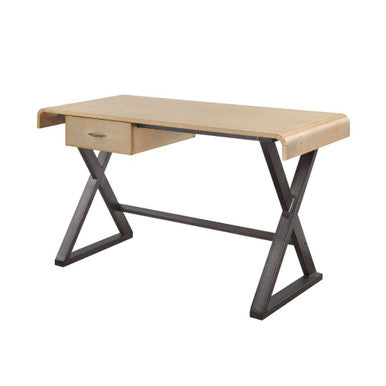 ACME 92424 Danton Desk, Gold Aluminum ACME Furniture