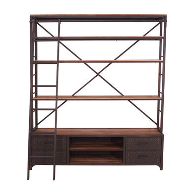 ACME 92433 Actaki Bookshelf, Sandy Gray (1Set/3Ctn) ACME Furniture