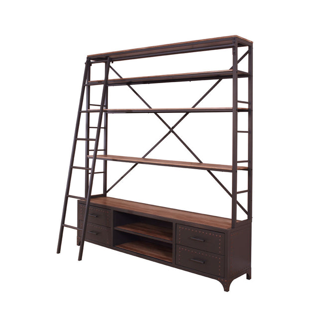 ACME 92436 Actaki Bookshelf, Sandy Gray (1Set/3Ctn)