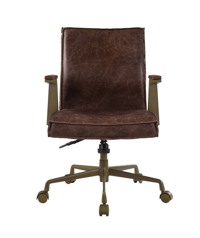 ACME 92483 Attica Executive Office Chair, Espresso Top Grain Leather