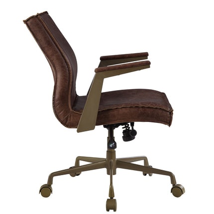 ACME 92483 Attica Executive Office Chair, Espresso Top Grain Leather