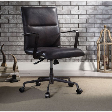 ACME 92569 Indra Office Chair, Onyx Black ACME Furniture