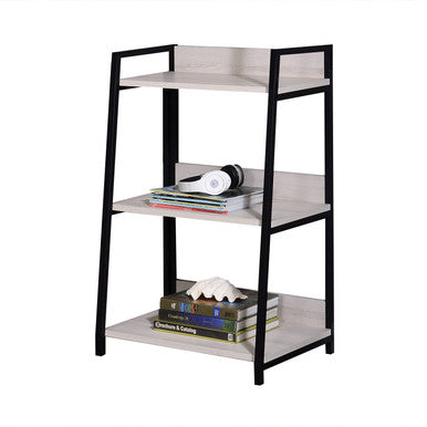ACME 92672 Wendral Bookshelf (3-Tier), Natural & Black ACME Furniture
