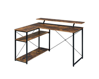 ACME 92755 Drebo Writing Desk, Weathered Oak & Black Finish ACME Furniture