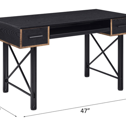 ACME 92799 Settea Computer Desk, Black Finish