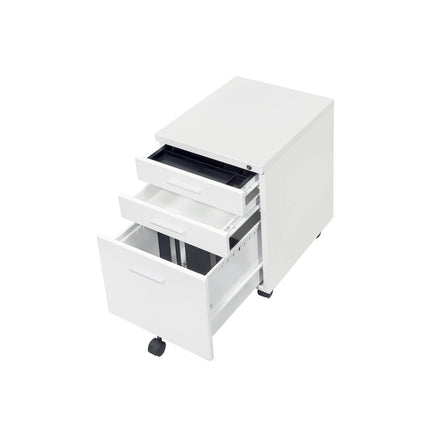ACME 92882 Peden File Cabinet, White