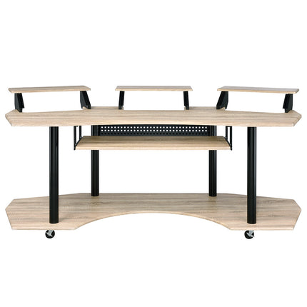ACME 92897 Eleazar Music Recording Studio Desk, Natural Oak