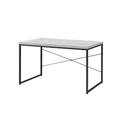 ACME 92915 Jurgen Desk, Antique White & Black