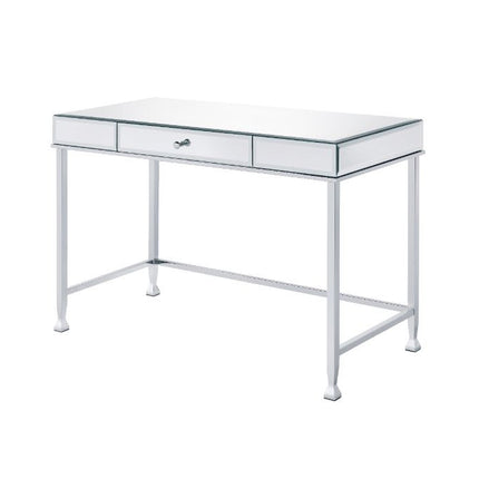 ACME 92975 Canine Writing Desk, Mirrored and Chrome Finish