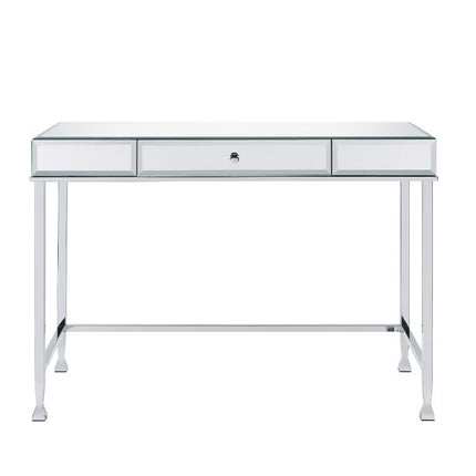 ACME 92975 Canine Writing Desk, Mirrored and Chrome Finish