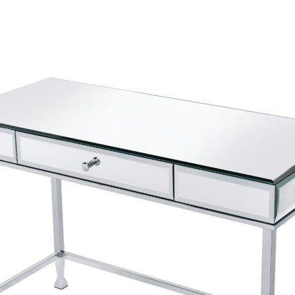 ACME 92975 Canine Writing Desk, Mirrored and Chrome Finish