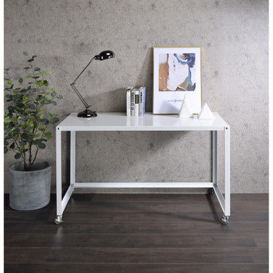 ACME 93065 Arcano Writing Desk, White Finish ACME Furniture