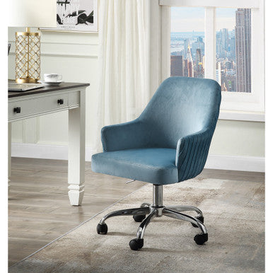 ACME 93071 Vorope Office Chair, Blue Velvet ACME Furniture