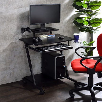 ACME 93127 Ordrees Gaming Table, Black Finish