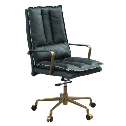 ACME 93166 Tinzud Dark Green Office Chair  7