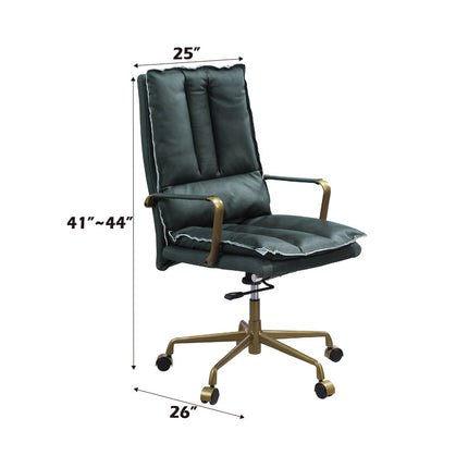 ACME 93166 Tinzud Dark Green Office Chair  9