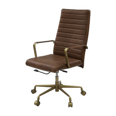ACME 93167 Duralo Office Chair, Saturn Leather ACME Furniture