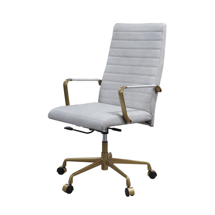 ACME 93168 Duralo White Office Chair  1