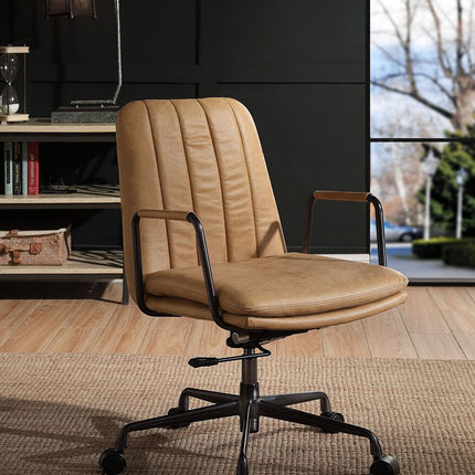 ACME 93174 Eclarn Rum Office Chair  8